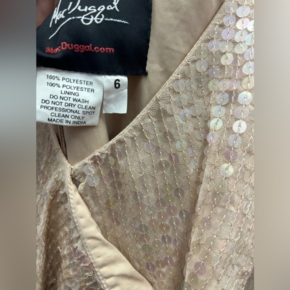 IEENA FOR MAC DUGGAL 10569 NWOT
Sequined Ruffle Tiered Faux Wrap Mini Dress - Picture 6 of 6